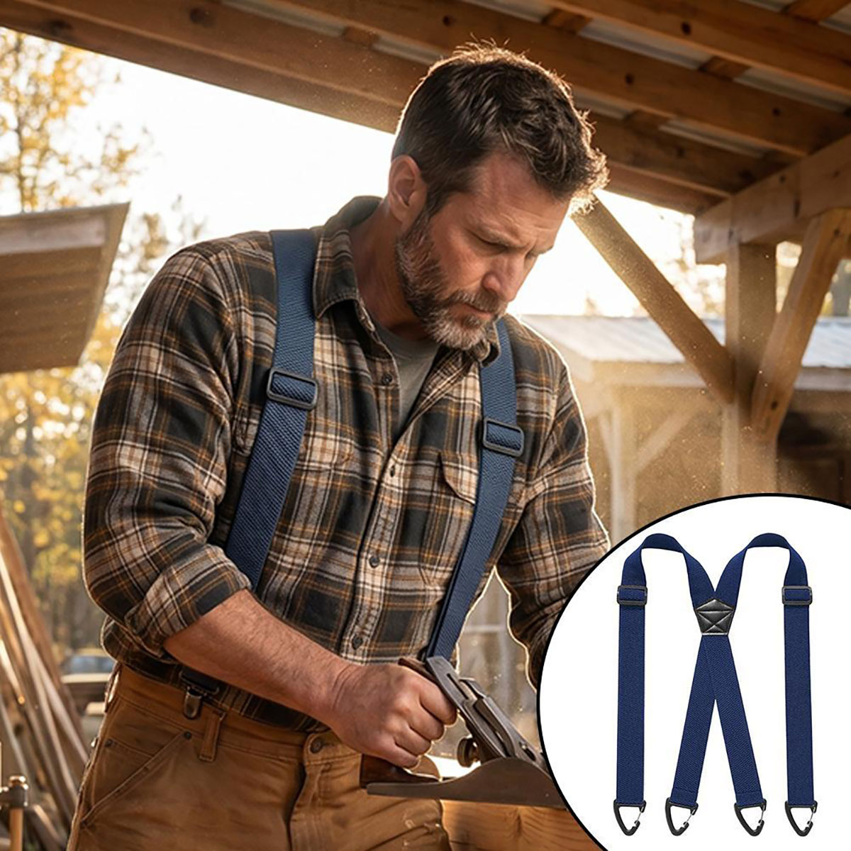 Bretelle per pantaloni, robust - Men'S Formal Wear With Suspenders recensione e prezzo